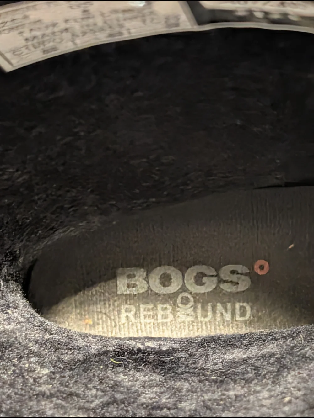 Bogs Crandell Tall Black & Gray Pull-On Waterproof Boots